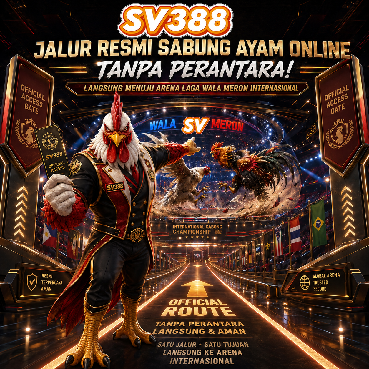 SV388 | Jalur Resmi Sabung Ayam Online Tanpa Perantara! Langsung Menuju Arena Laga Wala Meron Internasional