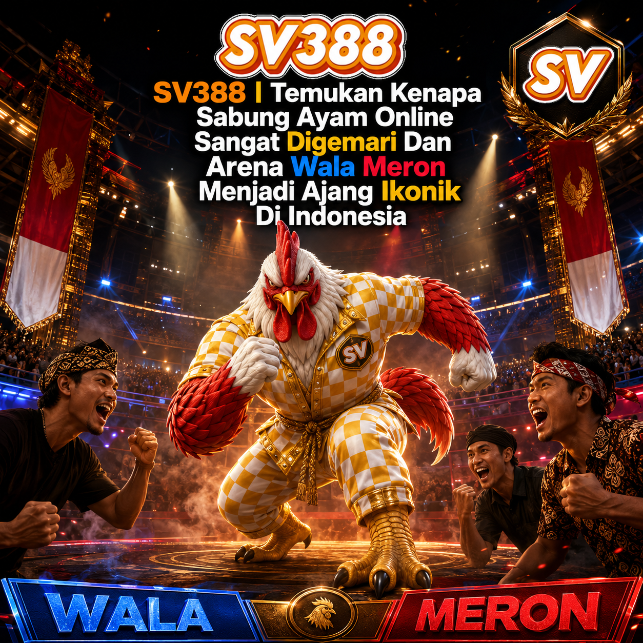 SV388 | Temukan Kenapa Sabung Ayam Online Sangat Digemari Dan Arena Wala Meron Menjadi Ajang Ikonik Di Indonesia