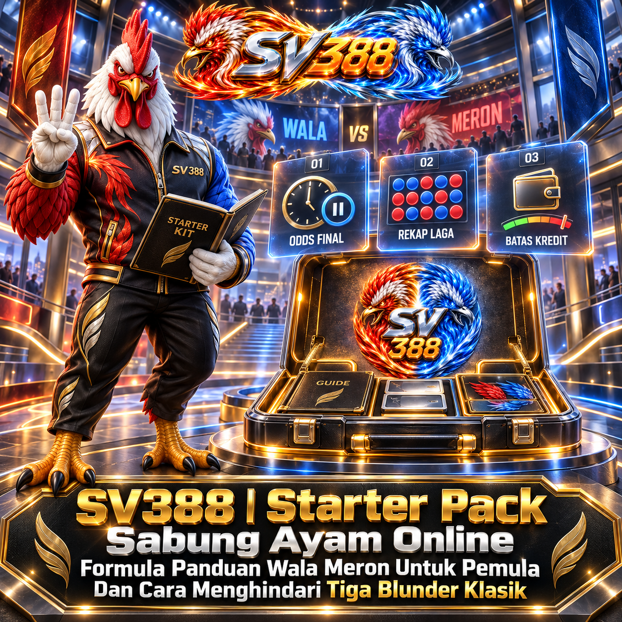 SV388 | Starter Pack Sabung Ayam Online Formula Panduan Wala Meron Untuk Pemula Dan Cara Menghindari Tiga Blunder Klasik