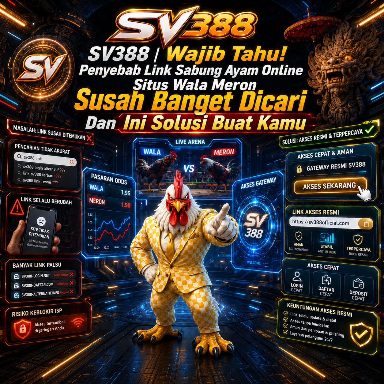 SV388 | Wajib Tahu! Penyebab Link Sabung Ayam Online Situs Wala Meron Susah Banget Dicari Dan Ini Solusi Buat Kamu