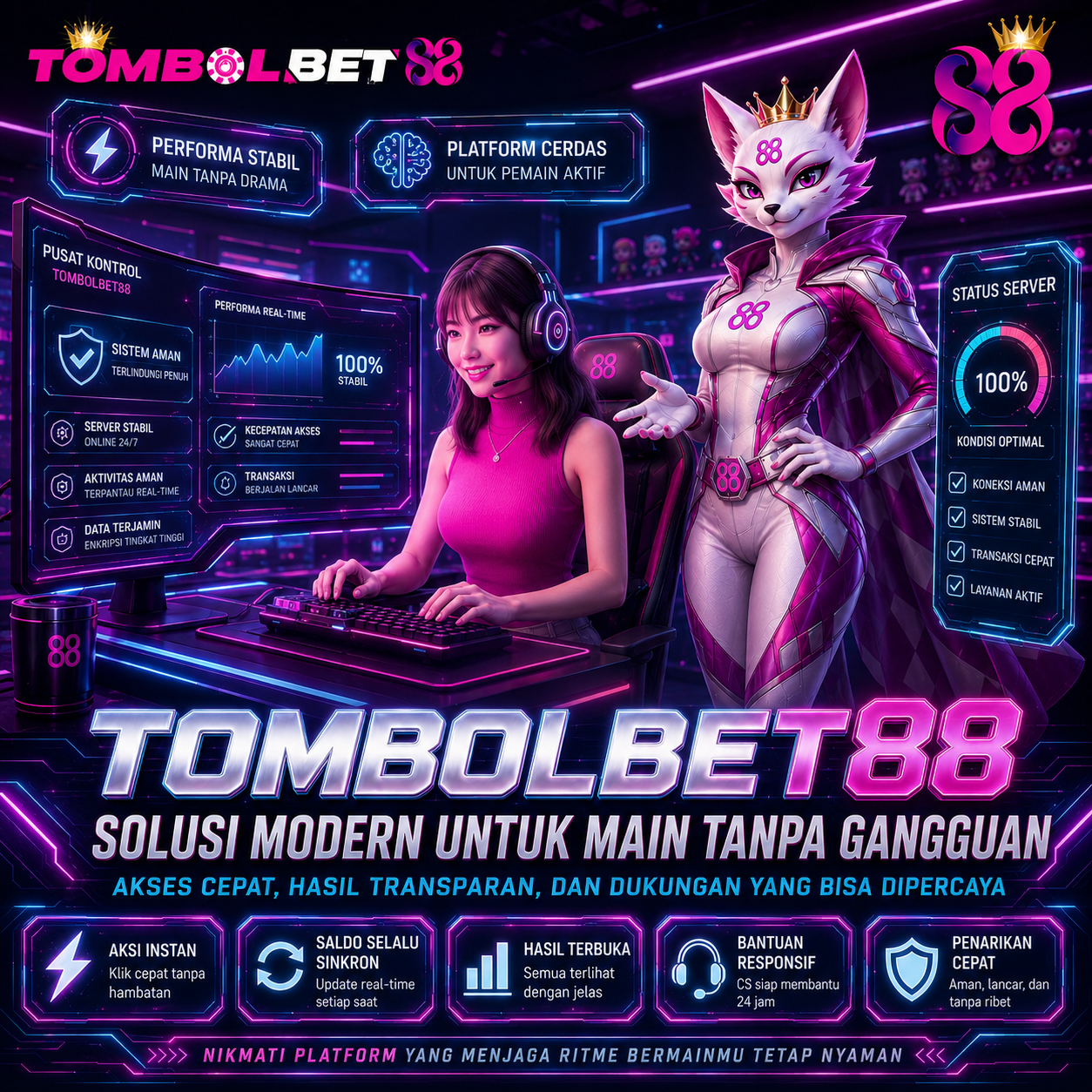 TOMBOLBET88 | Menjawab Segala Keresahan Pemain Yang Menginginkan Platform Dengan Performa Sempurna Tanpa Batas