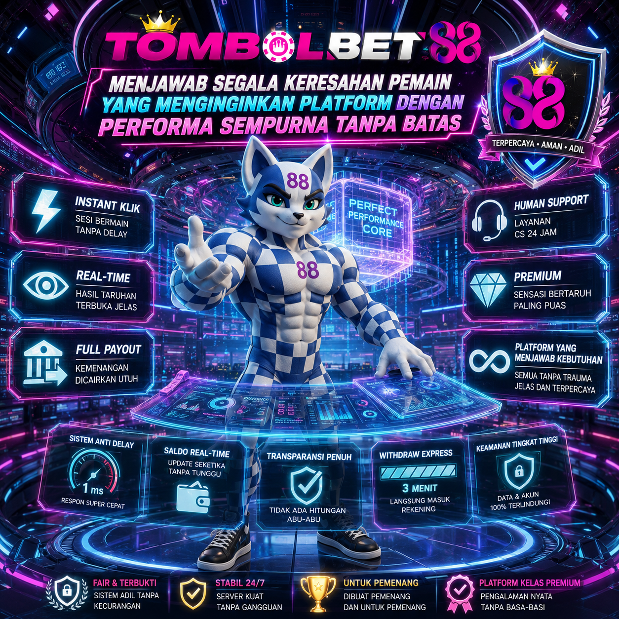 TOMBOLBET88 | Menjawab Segala Keresahan Pemain Yang Menginginkan Platform Dengan Performa Sempurna Tanpa Batas