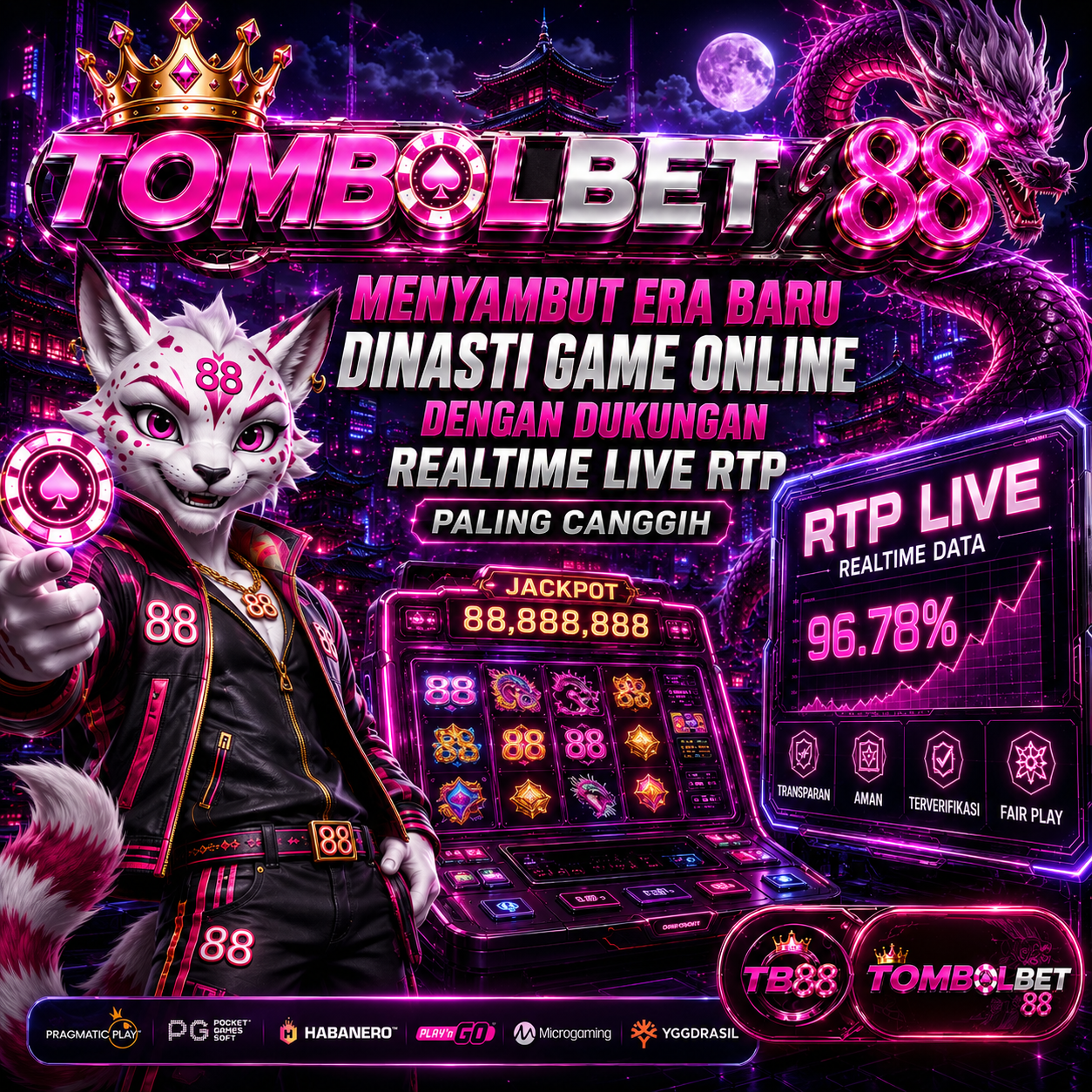 TOMBOLBET88: Menyambut Era Baru Dinasti Game Online Dengan Dukungan Realtime Live Rtp Paling Canggih