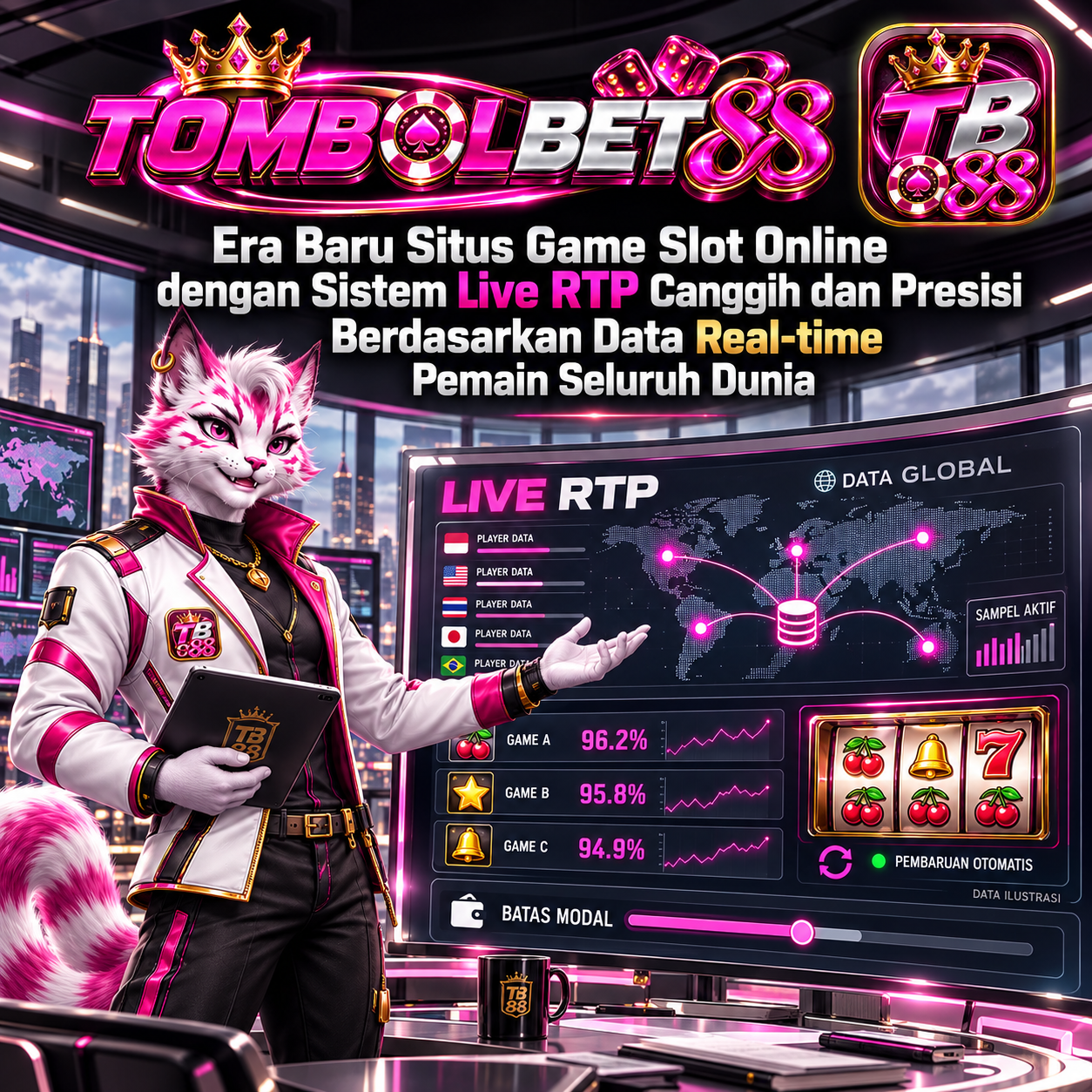 TOMBOLBET88 | Era Baru Situs Game Slot Online dengan Sistem Live RTP Canggih dan Presisi Berdasarkan Data Real-time Pemain Seluruh Dunia