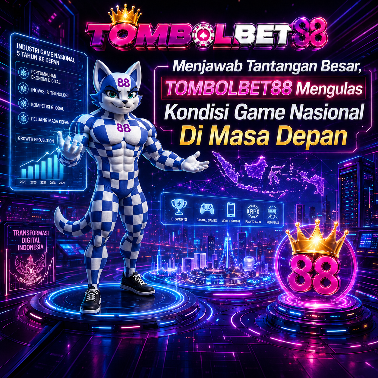 Menjawab Tantangan Besar, TOMBOLBET88 Mengulas Kondisi Game Nasional Di Masa Depan