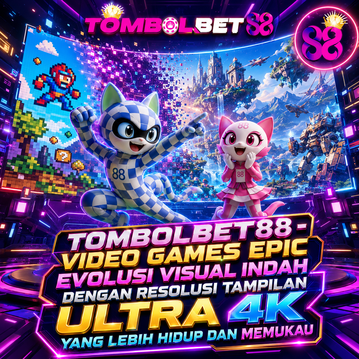 TOMBOLBET88 - Video Games Epic Evolusi Visual Indah Dengan Resolusi Tampilan Ultra 4k