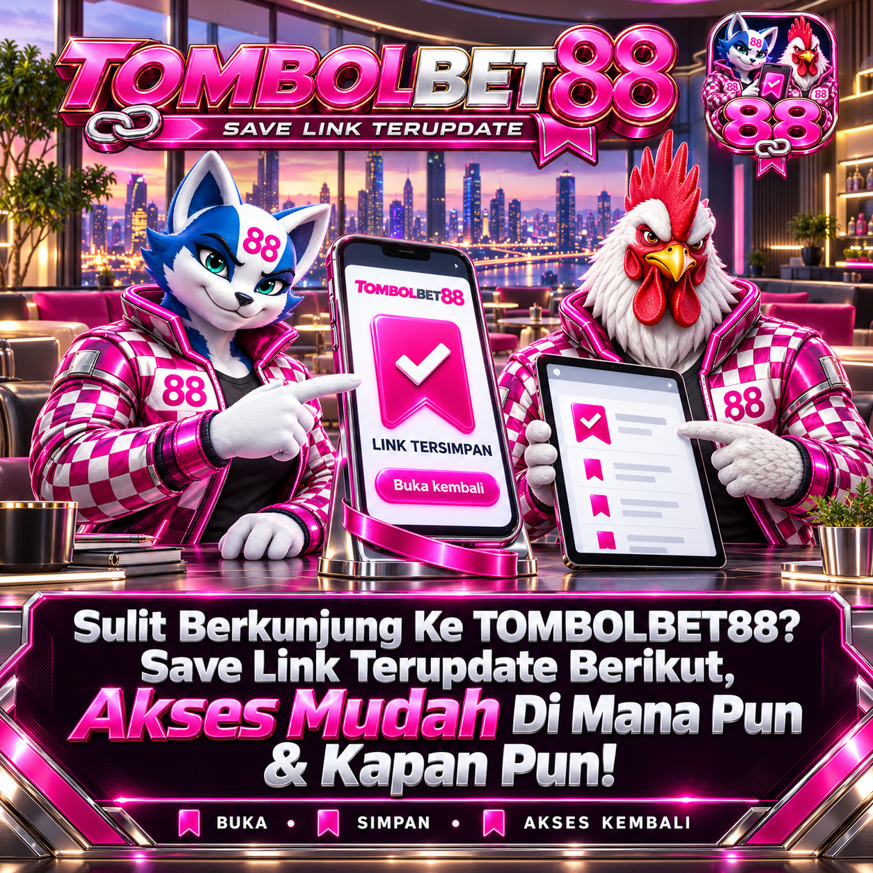 Sulit Berkunjung Ke TOMBOLBET88? Save Link Terupdate Berikut, Akses Mudah Di Mana Pun & Kapan Pun!