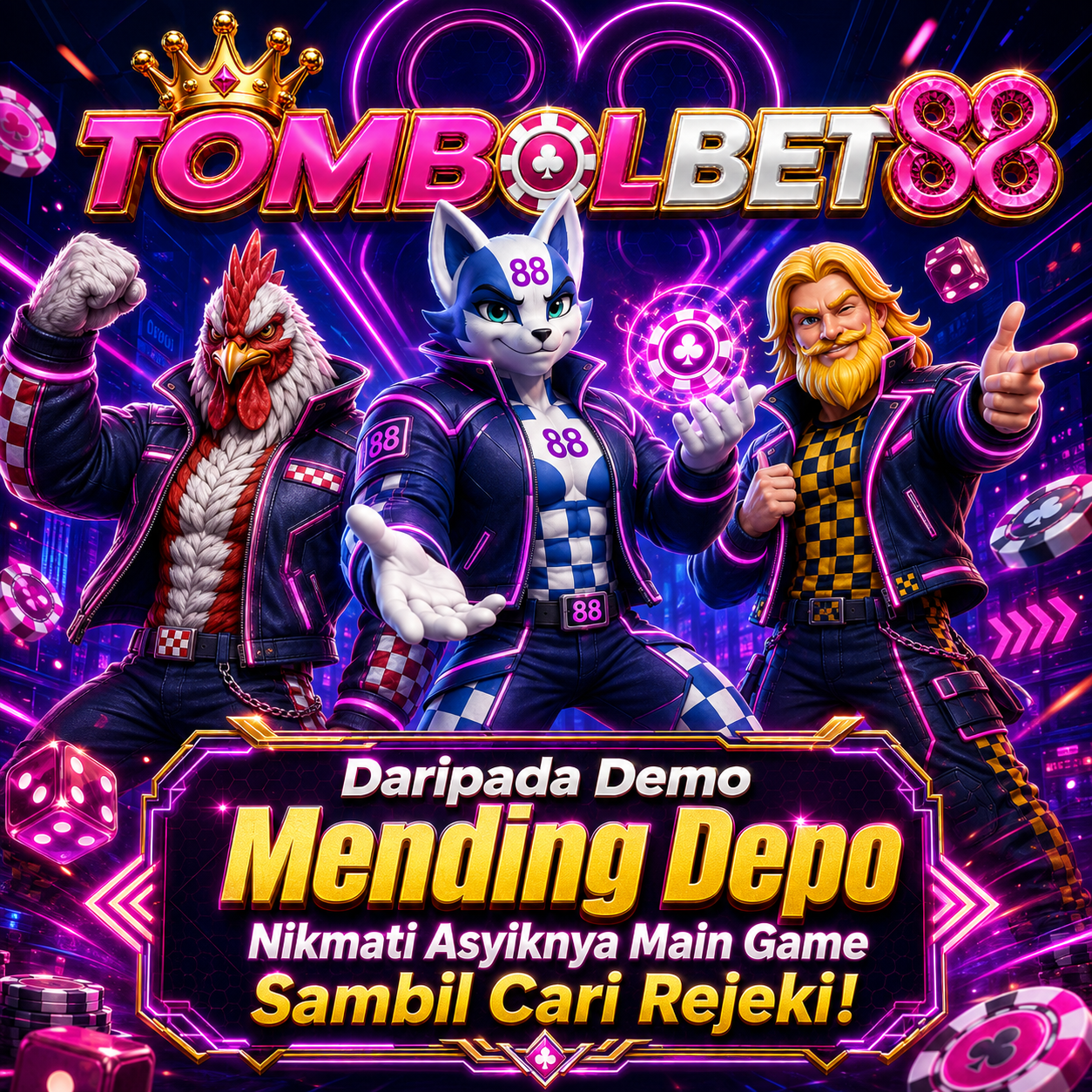 TOMBOLBET88 | Daripada Demo Mending Depo, Nikmati Asyiknya Main Game Sambil Cari Rejeki!