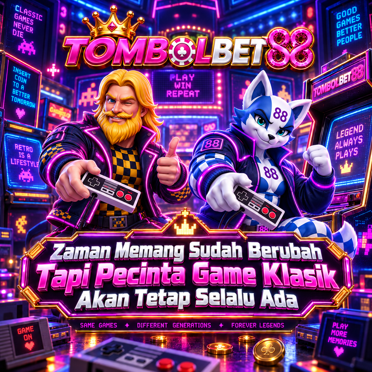 TOMBOLBET88 : Zaman Memang Sudah Berubah , Tapi Pecinta Game Klasik Akan Tetap Selalu Ada